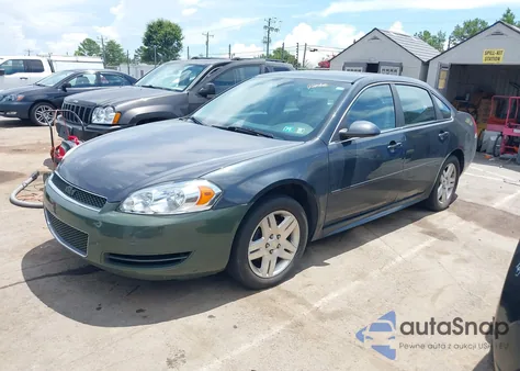 2013 Chevrolet Impala Lt из США, поврежденный, VIN 2G1WG5E33D1243066
